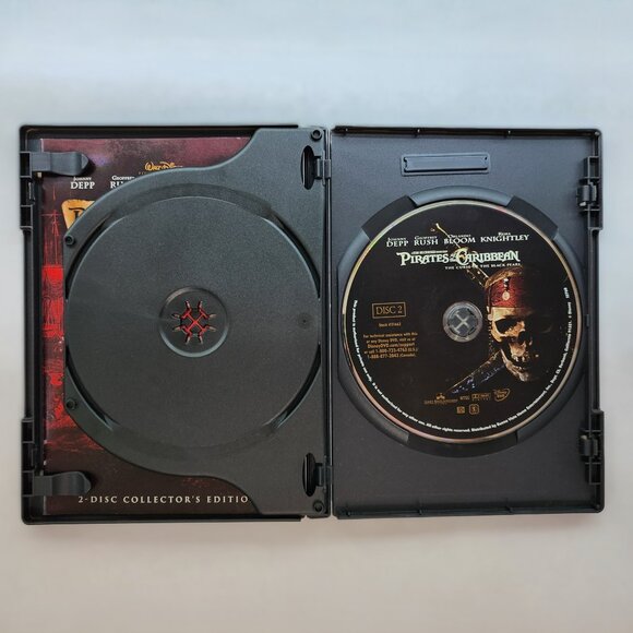 Pirates of the Caribbean Curse of the Black Pearl DVD Movie - Picture 6 of 6